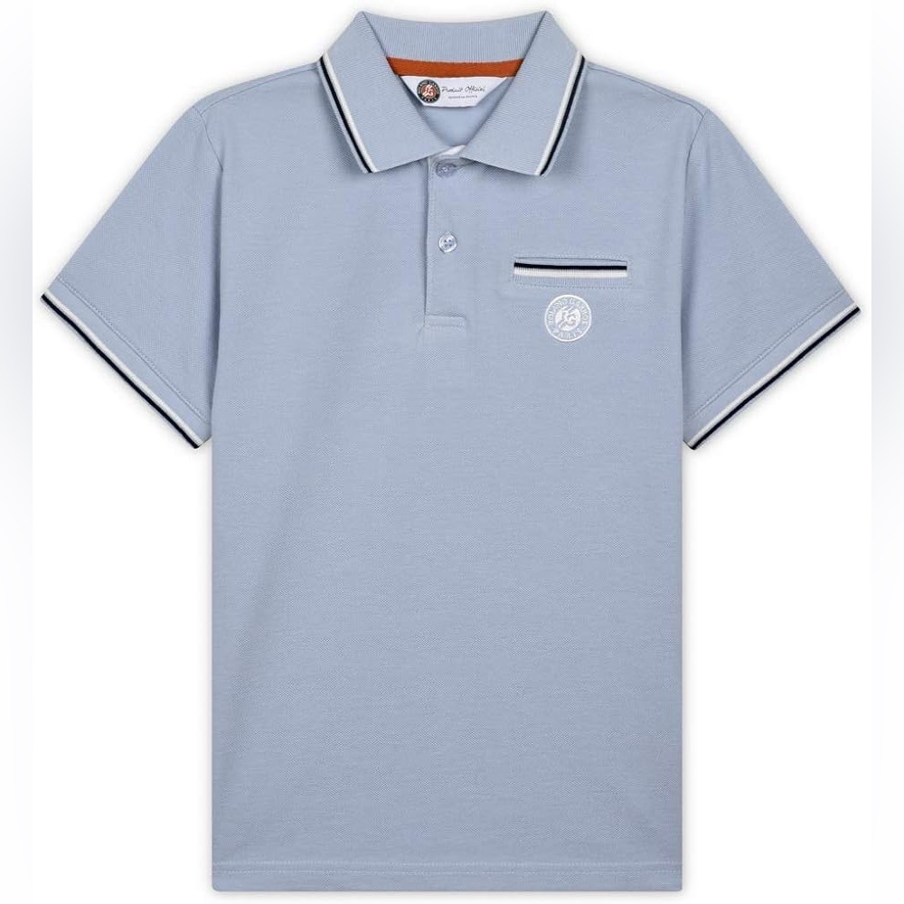 Roland-Garros Heritage Man Polo shirt - Light Blue
